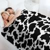 Cow Throw Blanket Air Conditioner Soft Blanket for Office Home