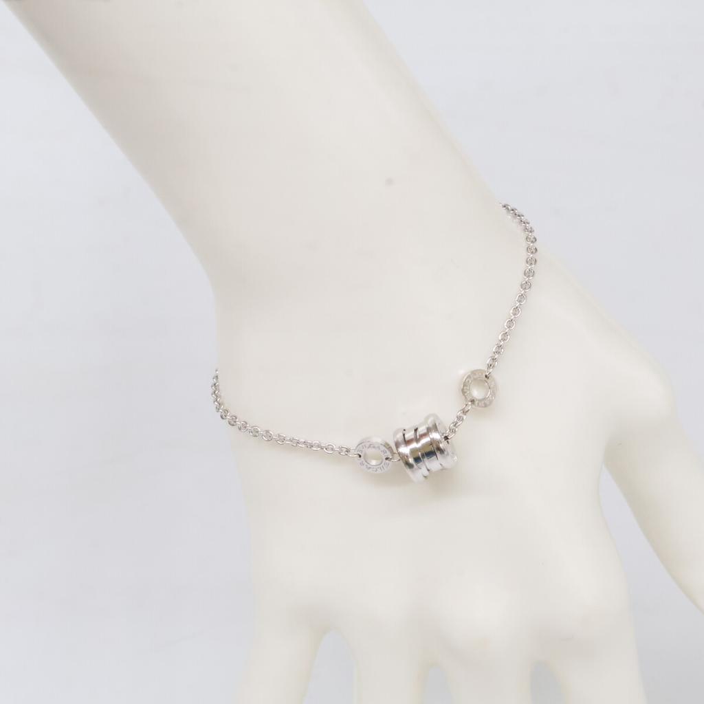 BVLGARI Finished 750WG B-ZERO1 Element Bracelet White goldUsed
