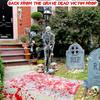 Scary Halloween Decorations Outdoor Dead Body Prop Haunted House Decorations Halloween Party Decor Dead Body Halloween Prop