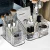 Cosmetic Storage Box For Vanity Makeup Organizer Clear Acrylic Skincare Organiser For Lipstick Cosmetic Organizer Perfume Holder