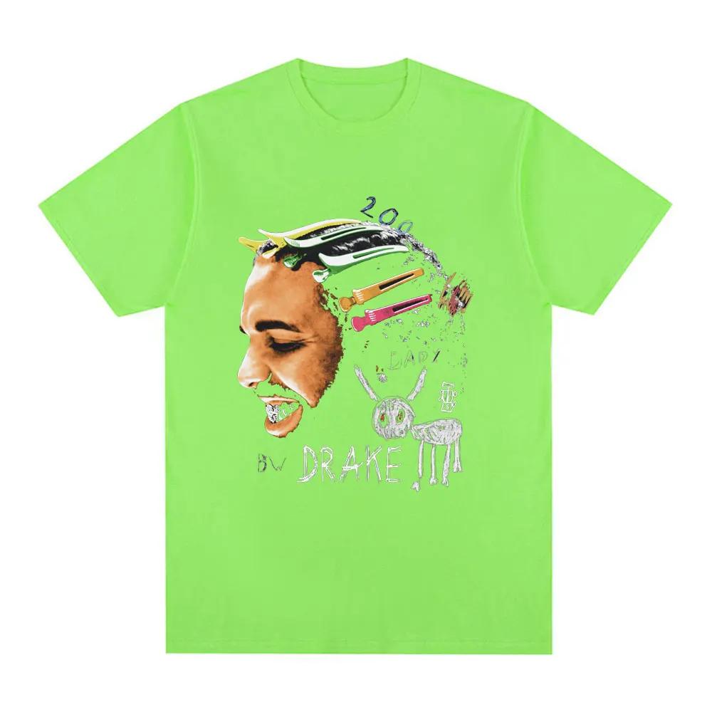 Rapper Drake for All The Dogs Graphic T-Shirt Fashion Hip Hop T Shirts 100% Cotton Casual Oversized Tee Shirt Streetwear