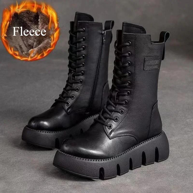 

Quality Women s Ankle Boots Summer Black Platform Zip Single Boots Female Light Waterproof High Boots Women Botas Mujer 35