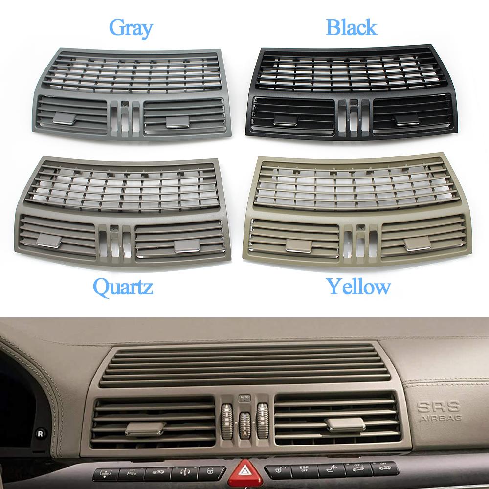 Car Front Dashboard Left Right Middle AC Vent Grille Outlet Panel Cover For Benz 1998-2005 S Class W220 2208300154 2208300254