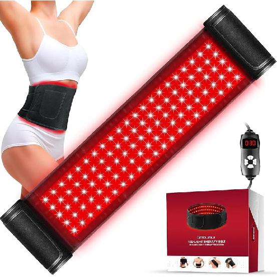 Red Light Therapy for Body, Infrared Light Therapy for Shoulder Waist Muscle Pain Relief, Upgraded 3 in 1 Led Beads, 660nm Red Light &850nm Near XL