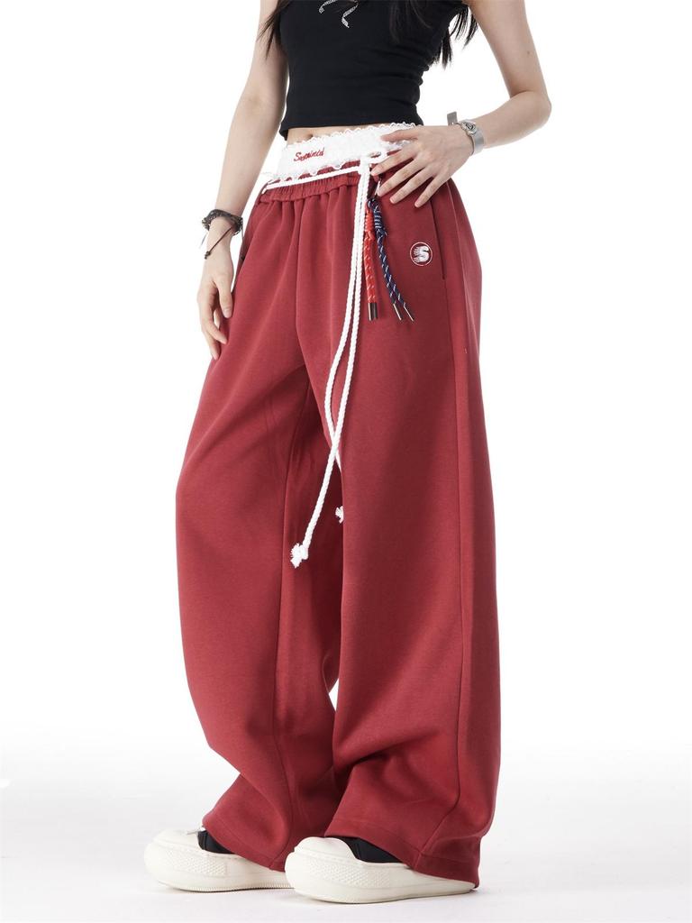 Unisexové americké retro jazzové taneční tepláky - hip-hopový styl volného střihu