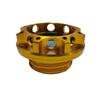 Car Universal Oil Fuel Tank Cap Metal Aluminum Car Engine Oil Cap Radiator Fuel Filler Tank Cover for SUBARU Most Auto Parts