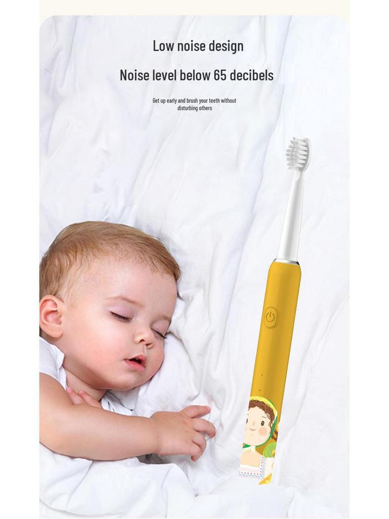 Xiaohongshu Girls Series: Optional Pattern Sonic USB Rechargeable Adult Electric Toothbrush