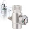 CO2 Cylinder Refill Adapter Connector Gas Soda Regulator with 3000 Gauge Tool Accessory
