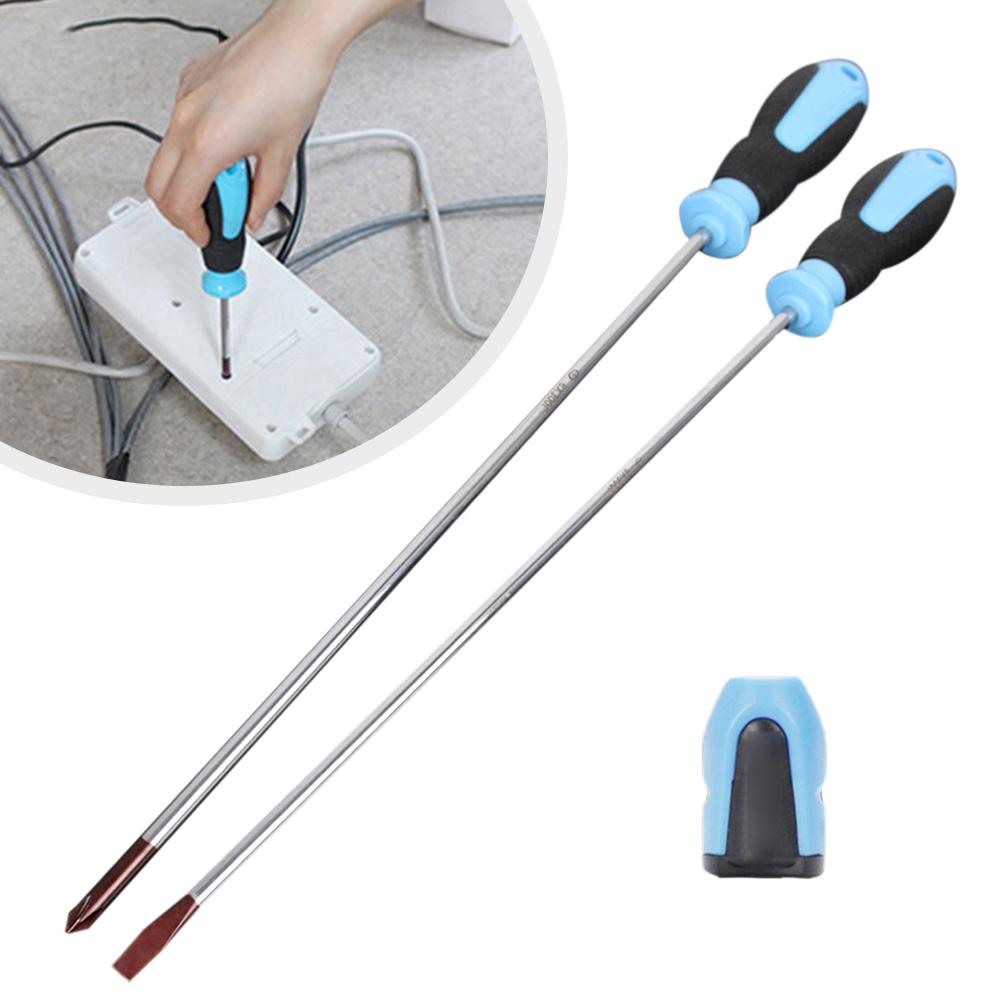 400mm Extra Long Screwdriver Set Slotted Cross Screwdriver With Magnetizer Screwdriver Set Cross Screwdriver,Slotted Screwdriver