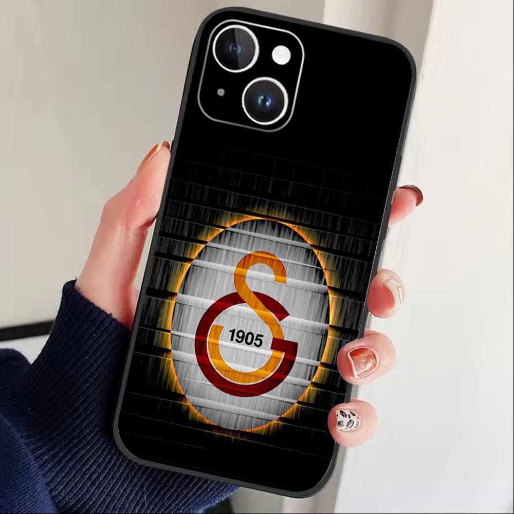 

Классический чехол для телефона Galatasaray S-SK1905 для iPhone 16, 15, 14, 13, 12, 17, Pro Max, Plus, силиконовый, черный iPhone15plus