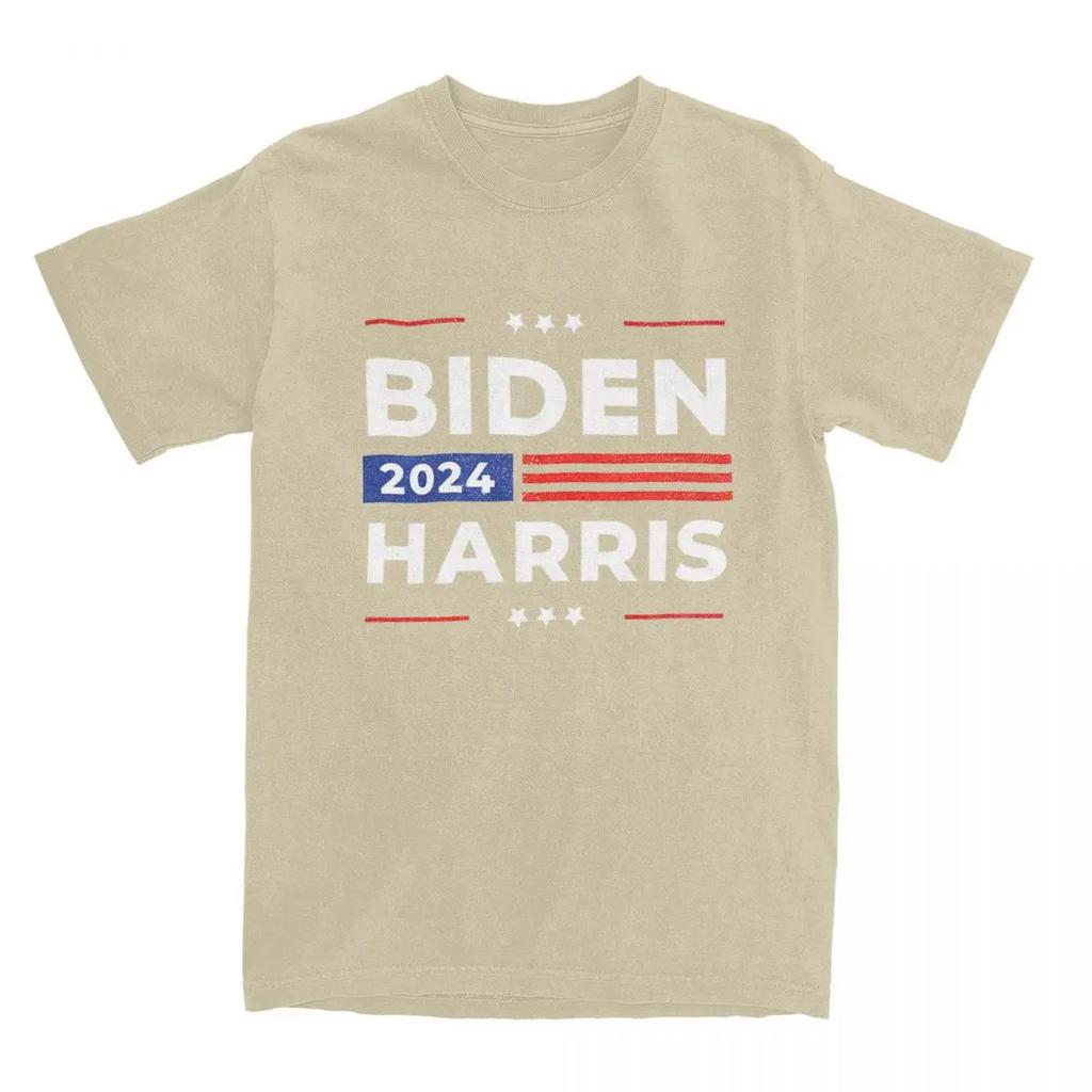 T Shirt Biden Harris 2024 President American Flag T Shirts Fashion Summer Tee Shirt