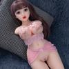 55cm Men's Sex Doll Half Body Oral Sex Vagina Sex Real Skin Mini Girlfriend Masturbation Cup Big Breast Adult Erotic Sex Toy