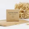 100 Pcs/Box Double Head Bamboo Cotton Buds Wood Stick Cotton Swab For Makeup , Nose Ear Cleaning , Pet Care , Art & Crafts