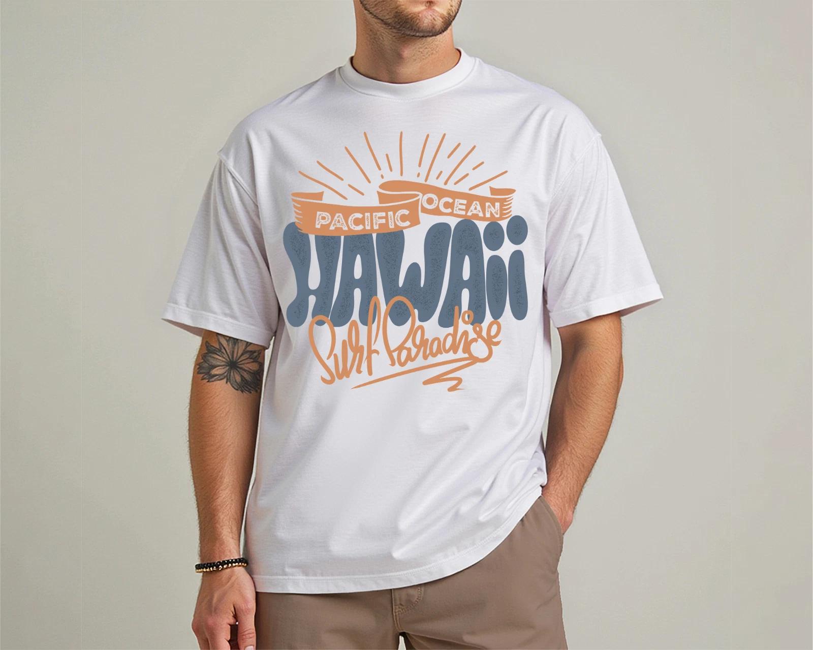 HAWAII SURF PARADISE T-SHIRT 2XL