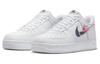 Nike Air Force 1 Low '07 Quadruple Swoosh White Navy Crimson