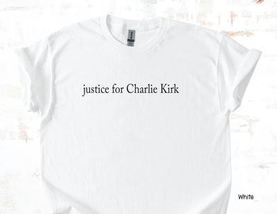 Charlie Kirk Shirt MAGA Shirt NEW ITEM
