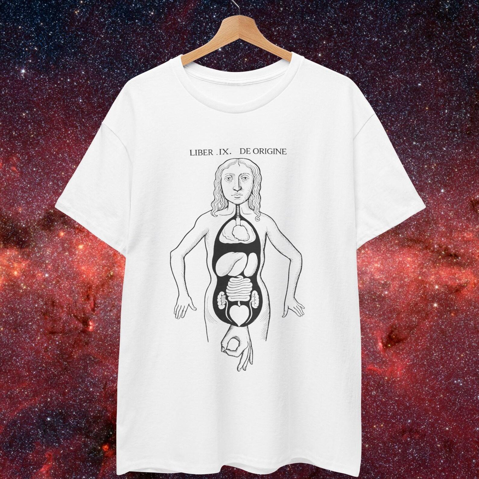 Funny Medieval Woodcut T shirt: Circle Game Meme S