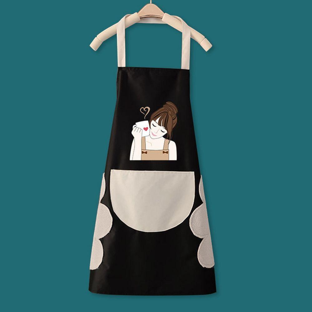 With Pocket Nail Shop Cooking Household Cleaning Tools Baking Accessories Apron Kitchen Supplies
