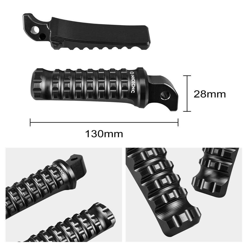 NICECNC Per Yamaha Tenere 700 2019-2022 Pedane Passeggero Posteriori Per Yamaha Tracer 900 GT 2019-2020 Niken GT 2019-2020