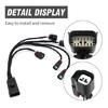 Fahrzeug-Kraftstoffverteilerleiste Einfache Plug & Play-Designs Kraftstoffverteilerleiste Motor Linke Seite Hohe Haltbarkeit Fahrzeugzubehör für Auto