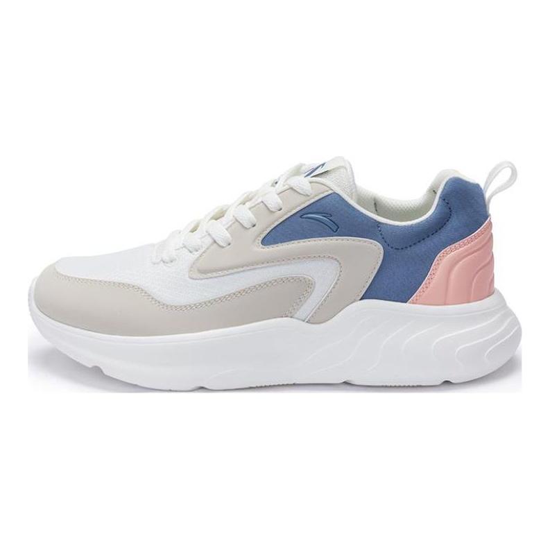 Anta Low Top Casual Shoes Women's White Blue 122458814S-1