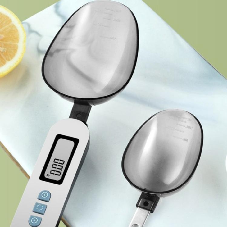 Accurate Digital Pet Feeding Scoops With LCD Display For Home And Veterinary Use Pet Feeding Tool