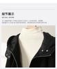 Hooded double zipper down jacket for women in winter 2025, fashionable, loose, versatile, casual, medium to long length with added fleece jacket