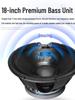 18" Subwoofer Speaker: Powerful Bass Sound System