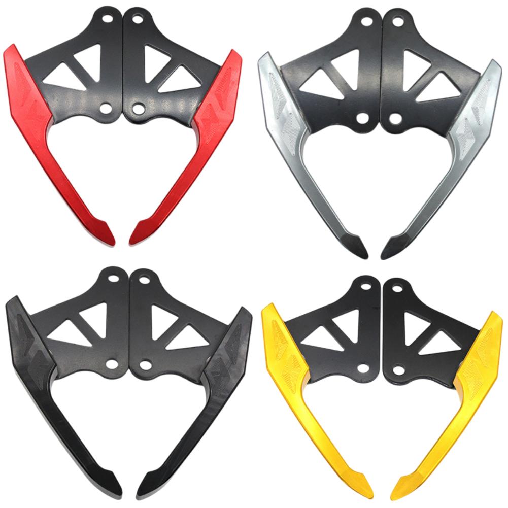 1 Pair Motorcycle Passenger Rear Grab Motorbike Rear Pillion Grab Bar Bars Rear Rail Handle for Honda GROM125 MSX125 M3 MSX125SF