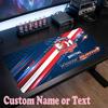 Sydney Roosters Customized Name Text Mouse Pad, Large Desk Mouse Mat Personalized Home Office Present