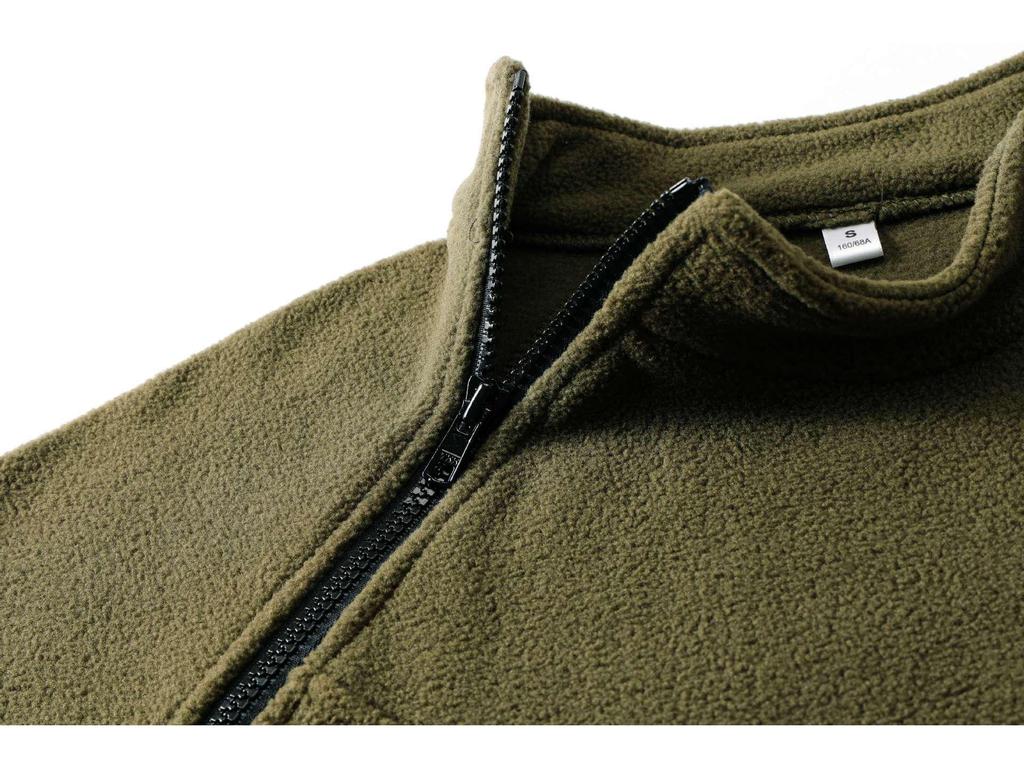 Men's Autumn/Winter Tactical Hoodie - Stand-up Collar, Warm, Loose, Breathable, Solid Color, Plus Velvet, Thickened