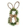 19.6 Inch Easter Wreaths With Flower Artificial Wreath Front Door Wreath  Wall Decoration