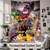 Custom Tapestry Wall Hanging, Undertale Personalized Name Text Home Wall Decor