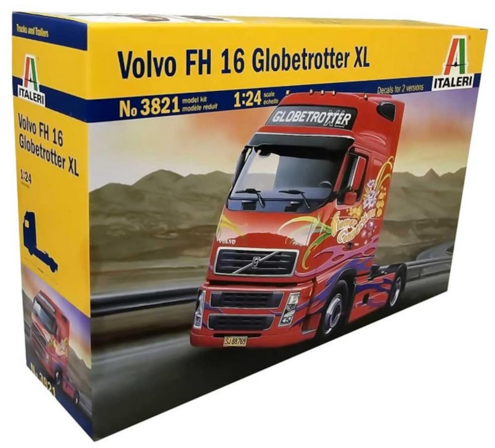 

PLATZ ITALERI VOLVO FH16 Globetrotter XL Голова тягача Пластикова модель IT3821 1/24