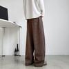 Heavy cityboy corduroy tooling slacks boys American tapered loose woolen straight wide-leg sweatpants