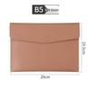 A4 Leather Magnetic File Bag with Custom Logo Options - Business Document Envelope Design in Multiple Specifications