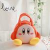 Kirby Plush Star Portable Tote Handbag Clutch Large Capacity Bento Bag Lunch