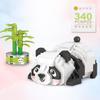 Creative Dessert Electrical Mini Particles, Loz Building Blocks Panda  Assembly Decoration,Educational Boys and Girls Kids Toys
