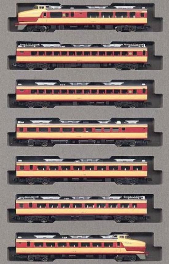 

Базовый набор вагонов N gauge серии 181 Сиодзи/Хато (7 машин) #10-352