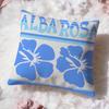Hot A-Aalba rosaed Cushion Cover Soft Washable Pillow Case Multi-Scene for Couch Bed Travel Office Use