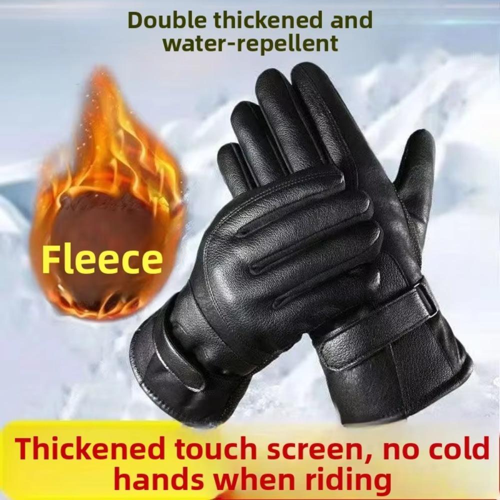 1 Pair Touchscreen Motorcycle Riding Gloves Waterproof Skiing Gloves New Cycling Gloves  Men