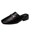 Baotou half slippers women's summer wear thick heels Muller shoes new one-pedal lazy shoes women's slippers 708-2