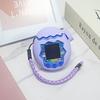 Silicone Cover with Thumb Grips & Lanyard Protective Case Game Console Protective Cover for Tamagotchi Paradise Game Accessories