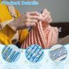43Pcs Crochet Hooks Set 2mm to 8mm Soft Grip Ergonomic Crochet Needles Kit with Storage Bag Complete Knitting Needles for Adults