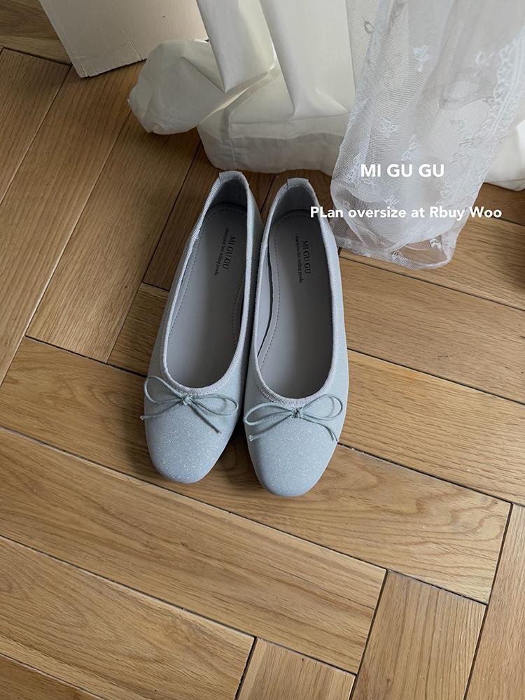 Fashion 2025 Spring Summer Brand Women Flat Shoes Fashion Round Toe Shallow Slip On Ballerinas Shoes Soft Flat Heel Dress Ballet Shoe