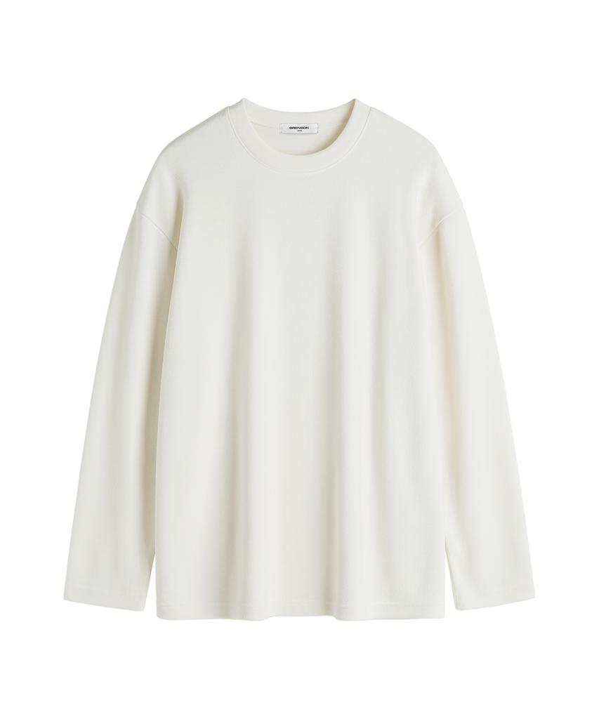 BRENSON Soft Feel Loose Fit Knit Long Sleeve Tee ( 9 Colors )