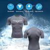 Y2K Men's Quick-Dry Compression Sports T-Shirt - Short & Long Sleeve, Breathable, High Elasticity