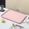 Extra Large Thickened Rectangular Straw Serving Tray