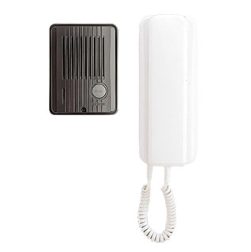 Aiphone Intercom AC Direct IPX3 Wall Mountable TCS-1A-T Doorphone, Powered, Connection, Rainproof, Equivalent,