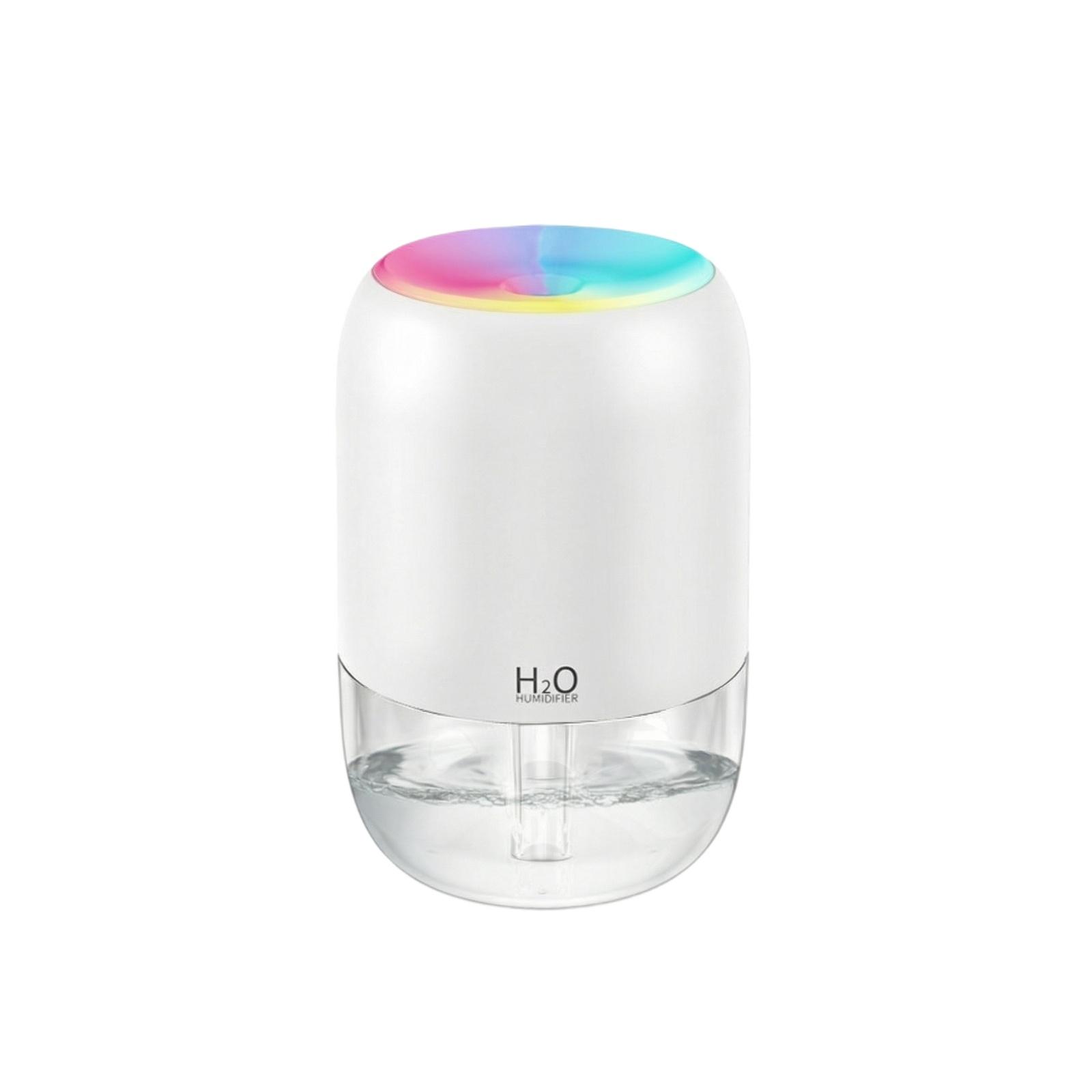 

Ultrasonic Humidifier Home Quiet Mist Maker with Night Light Adjustable Mist Output for Bedroom Office and Nursery one size